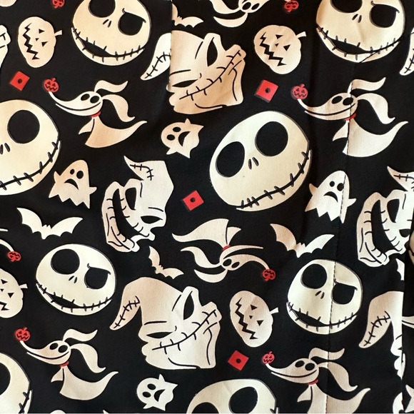 Disney Nightmare Before Christmas Glow in the Dark Blazer Light Up Bow Tie S/M - Picture 9 of 14